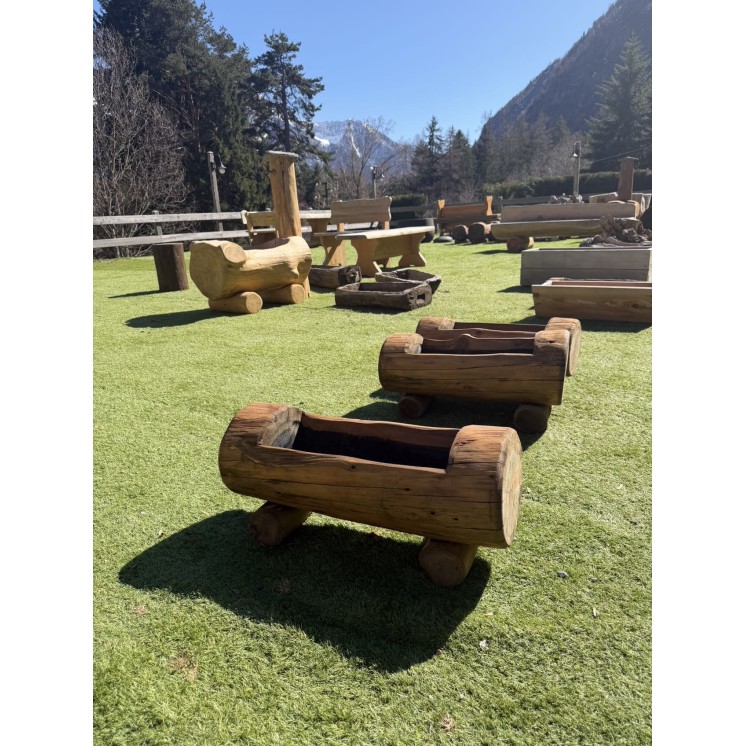 FIORIERA IN LEGNO DA 60 CM