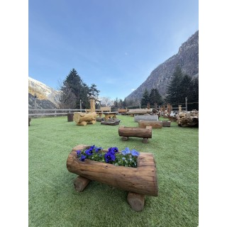 FIORIERA IN LEGNO DA 60 CM