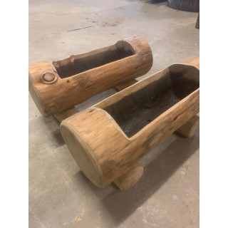 FIORIERA IN LEGNO 60 cm diametro 30