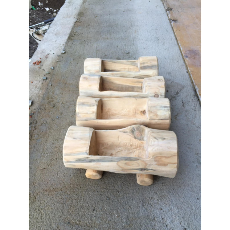 FIORIERA IN LEGNO 60 cm diametro 30